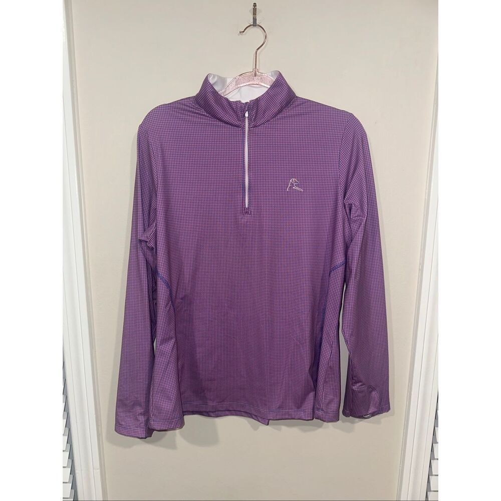 Rhoback Quarter Zip Purple Women’s Large